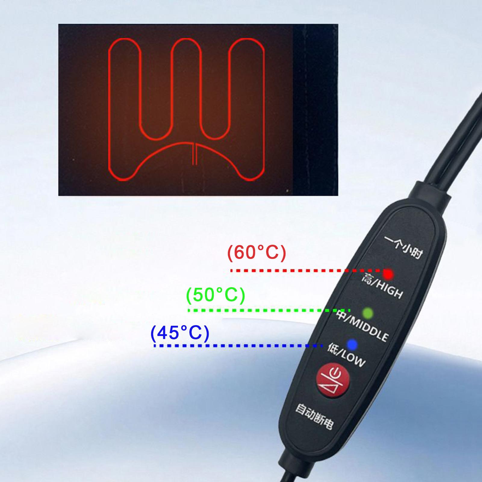 Cycling Gear Temperature - Ogrzewacze na kierownicę motocyklową 5V, ogrzewacze
