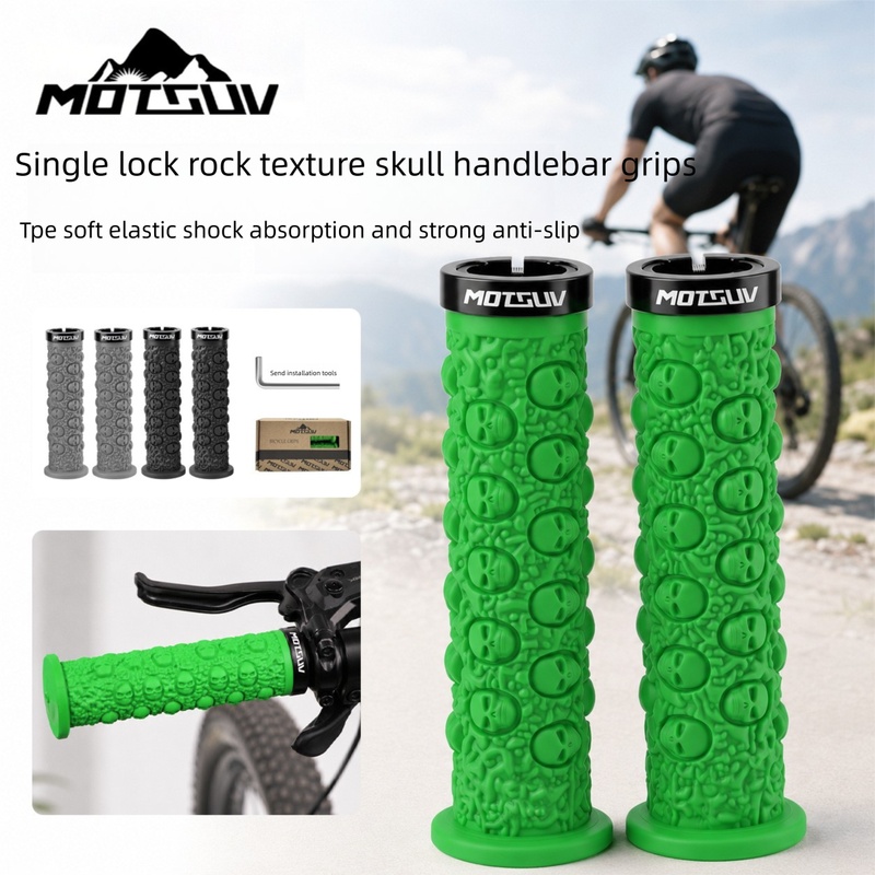 Cycling Gear And Accessories - Chwyty na kierownicę rowerową, antypoślizgowe chwyty