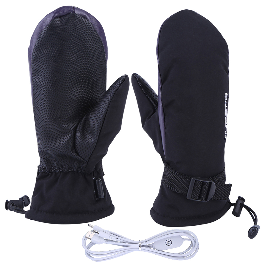 Cycling Gear Temperature - Ciepłe rękawice grzewcze ładowane przez USB,