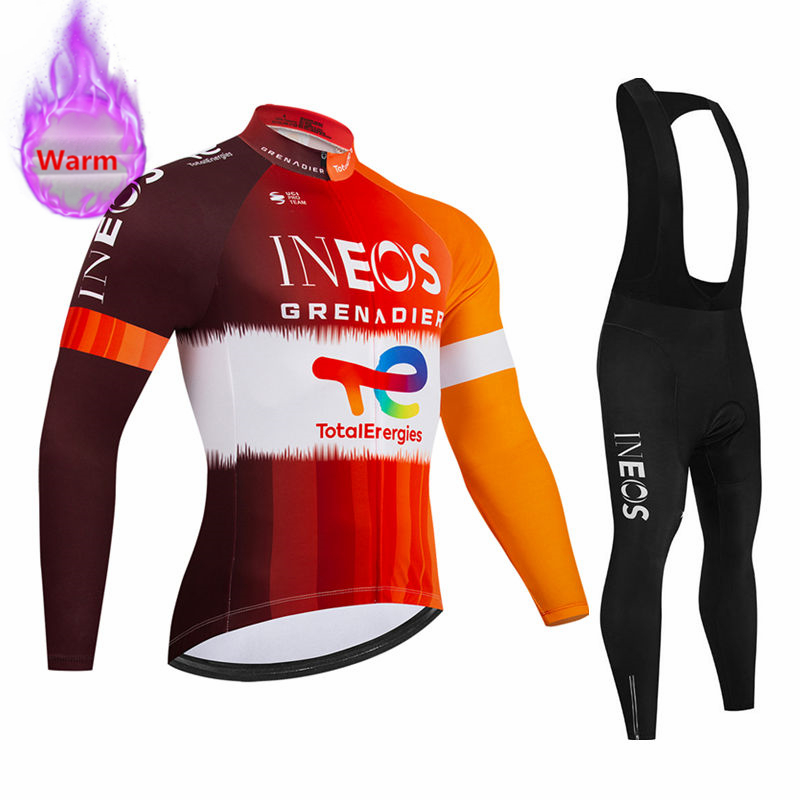 Cycling Gear Brands - Zestaw kolarski Ineos Team Winter: koszulka