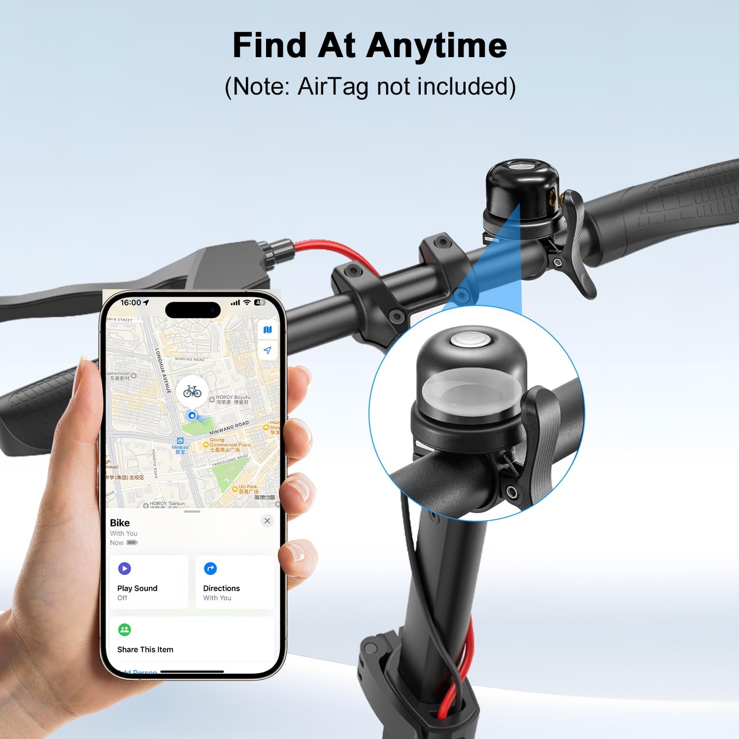 Dzwonek rowerowy z ukrytym uch – Bike Bell recenzja i cena