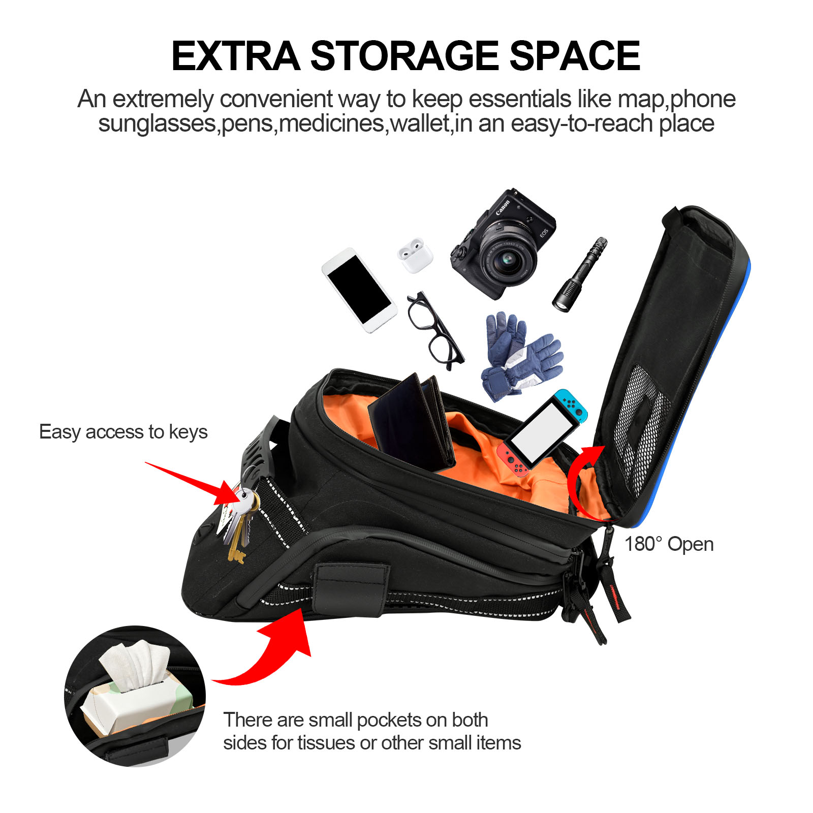 Torby motocyklowe o dużej poje – Cycling Gear Organizer recenzja i cena